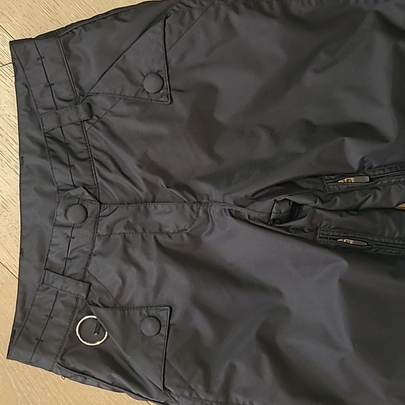 Obermeyer Snow Pants Women's sz 2 Black Method Shell Ski/Snowboard Pants - Picture 3 of 16